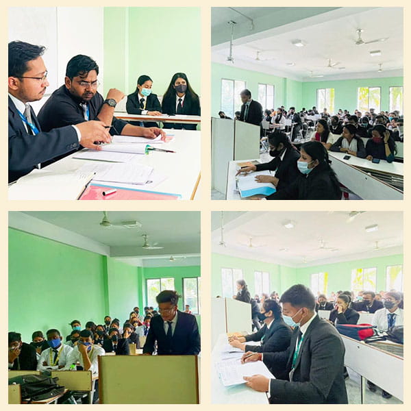 1st Intra Moot Court Competition, 2022 held on 05/03/2022