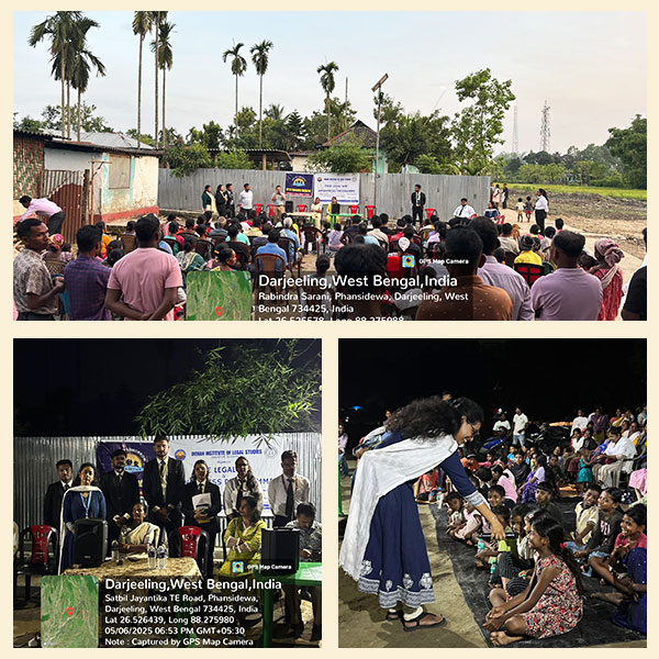 Free Legal Aid & Awareness Program at Jayantika Tea Garden, Near Ghoshpukur