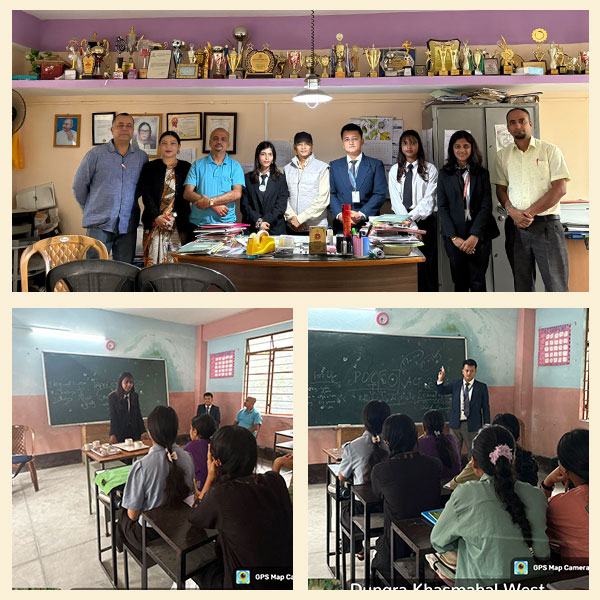 Free Legal Aid & Awareness Program at Chandramaya High School, Kalimpong.