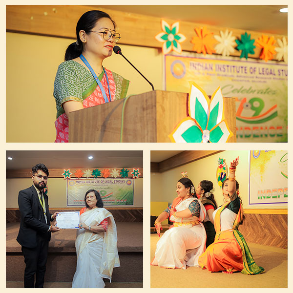 Indian Institute of Legal Studies Celebrates 79th Independence Day with Pride and Culture