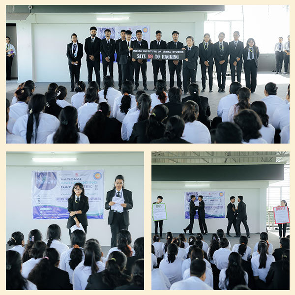 Students of Indian Institute of Legal Studies Stage Skit to Mark Anti-Ragging Week