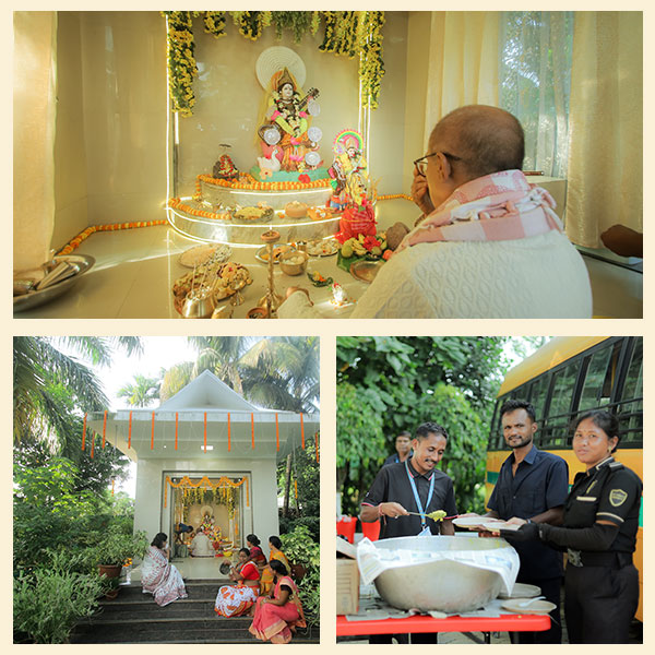 Celebrating Lord Vishwakarma Puja at the Indian Institute of Legal Studies with Gratitude and Blessings