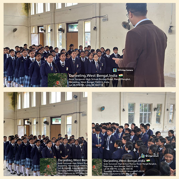 A Free Legal Aid and Awareness Program was conducted at Sharswati High School, Mungpoo