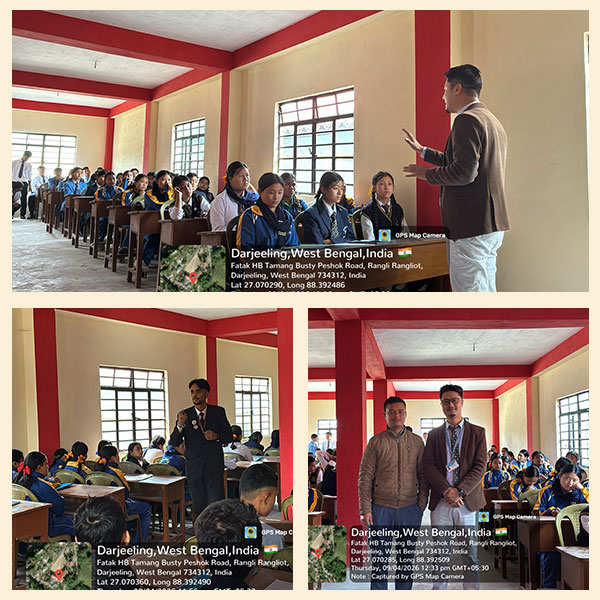A Free Legal Aid and Awareness Program was conducted at Saraswati Higher Secondary School, Peshok