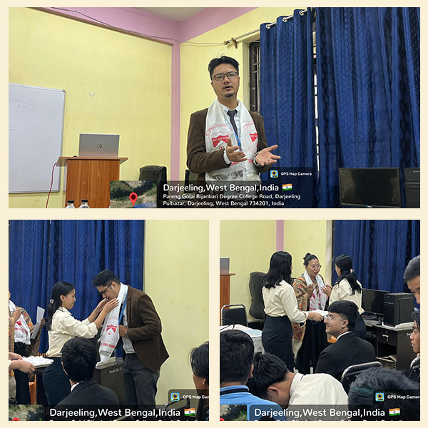 A Free Legal Aid and Awareness Program was conducted at Bijanbari Degree College, Bijanbari