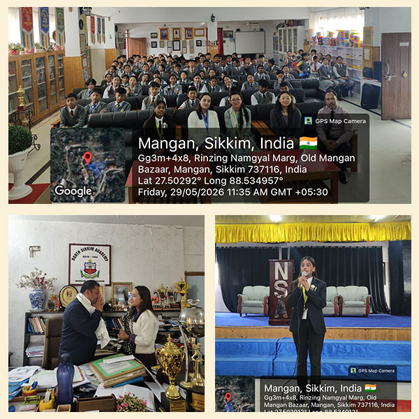 A Free Legal Aid and Awareness Program was conducted at North Sikkim Academy Senior School, Mangan, North Sikkim