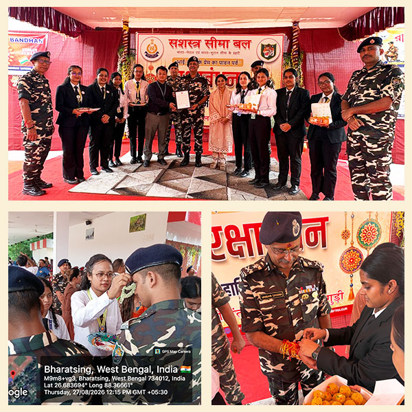 Raksha Bandhan at SSB Ranidanga
