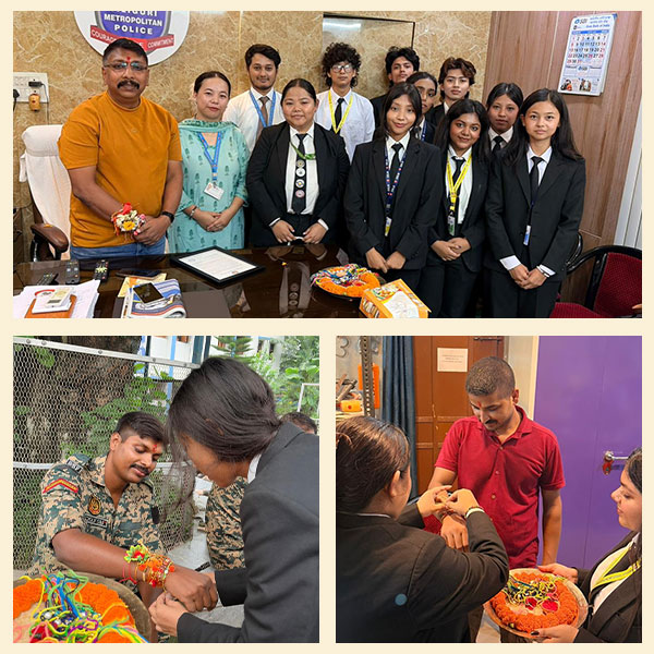 Raksha Bandhan Celebration at Matigara Police Station