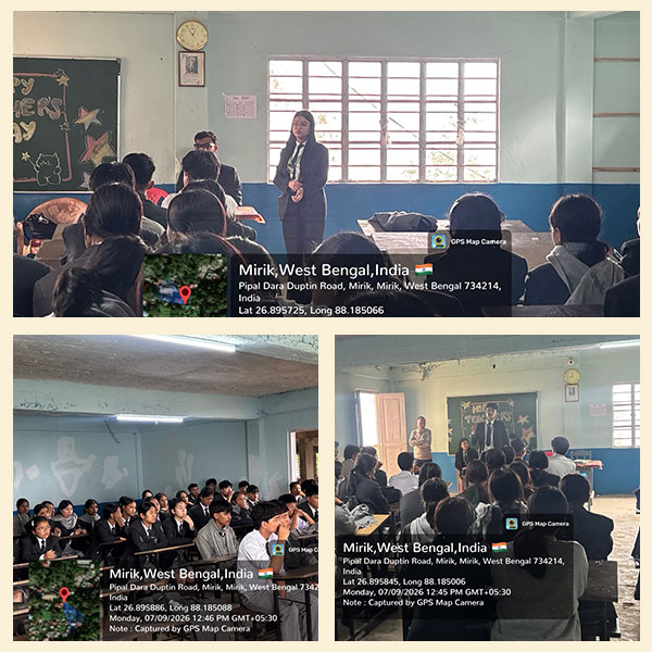 Free Legal Aid and Awareness Programme at Orange Lake School, Mirik