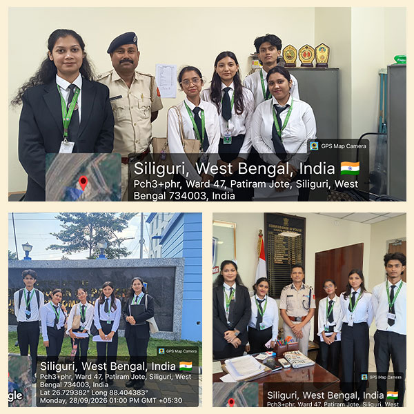 Empirical Research Visit to Siliguri Police Commissionerate on Juvenile Justice Act Compliance