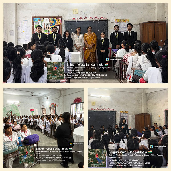 A Legal Awareness Programme was conducted at Jyotsnamoyee Girls' High School