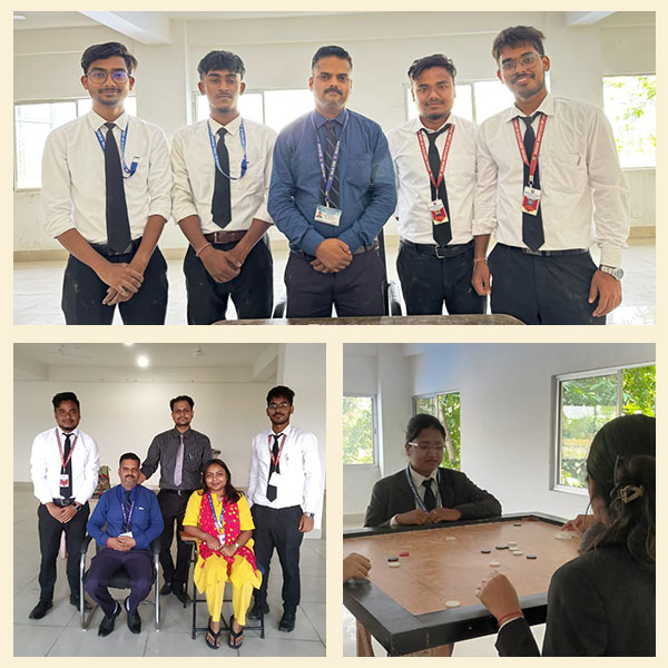 Carrom Competition Organized by Indian Institute of Legal Studies, Cooch Behar