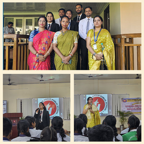 Free Legal Aid and Awareness Session at Techno India Group Public School in Collaboration with District Legal Services Authority, Alipurduar
