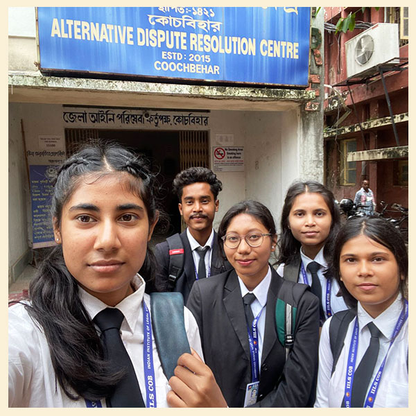 Field Visit at District Legal Service Authority, Cooch Behar - DAY 1