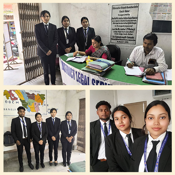 Field Visit at District Legal Service Authority, Cooch Behar - DAY 4