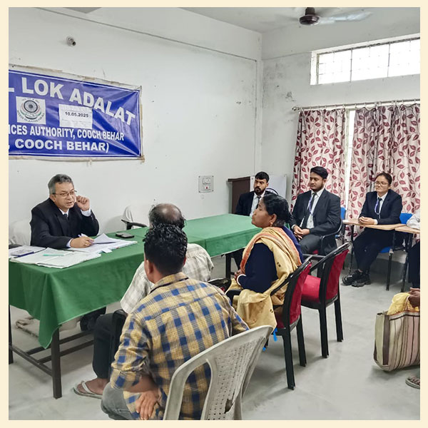 Field Visit at District Legal Service Authority, Cooch Behar - DAY 5
