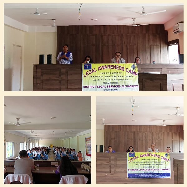 Special Lecture by District Legal Services Authority, Cooch Behar