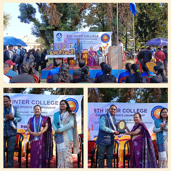 Inaugural Ceremony of the 9th inter-College Games and Sports Championship 2025-26 (volleyball men and women)