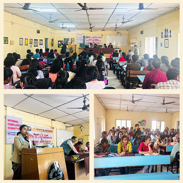 Free Legal Aid and Awareness Session at University B.T. & Evening College, Cooch Behar