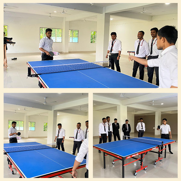 Intra-College Table Tennis Tournament - A Thrilling Start on Day 1