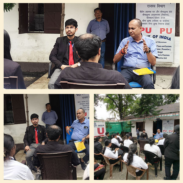 Special Lecture Cum Outreach Program in the Office of Jaigaon Land Customs Station (LCS)