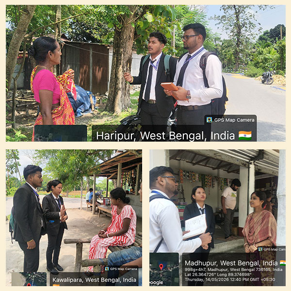 Women's Human Rights Awareness and Field Survey Program at Madhupur, Cooch Behar