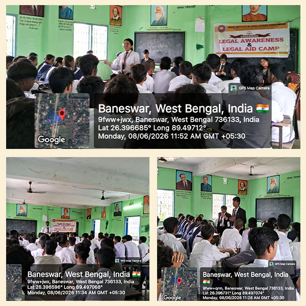 Free Legal Awareness Session at Baneswar Khabsa High School, Baneswar
