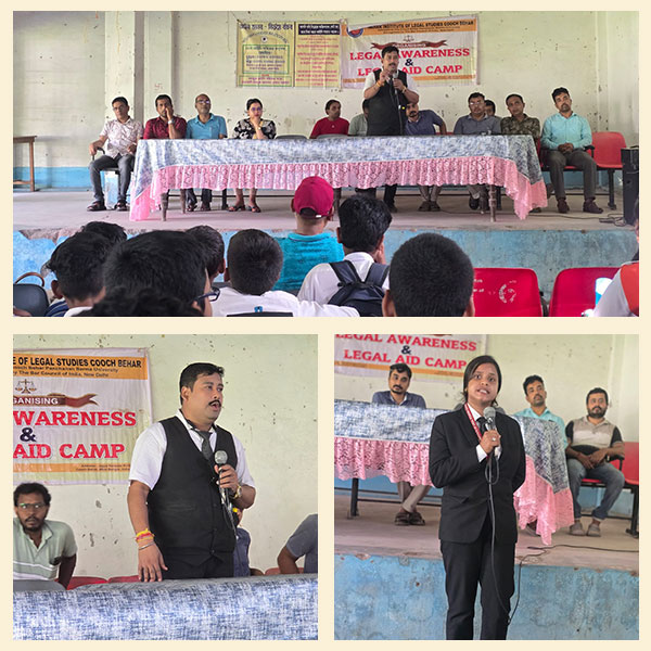 Legal Awareness Camp at Dinhata Shoni Devi Jain High School