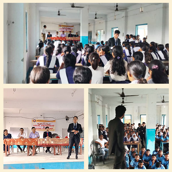 Legal Awareness Camp Organized at Sahebganj High School, Dinhata