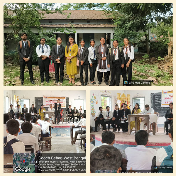 Legal Aid and Legal Awareness Programme at Ramkrishna Boys' High School, Chakchaka