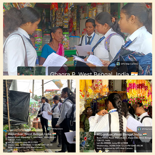 Fieldwork on Consumer Awareness and Protection at Alipurduar Main Market