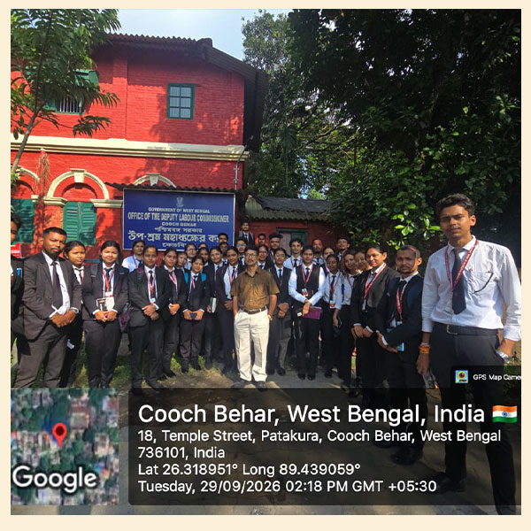 Special Empirical observational Visit to the Office of the Deputy Labour Commissioner Cooch Behar