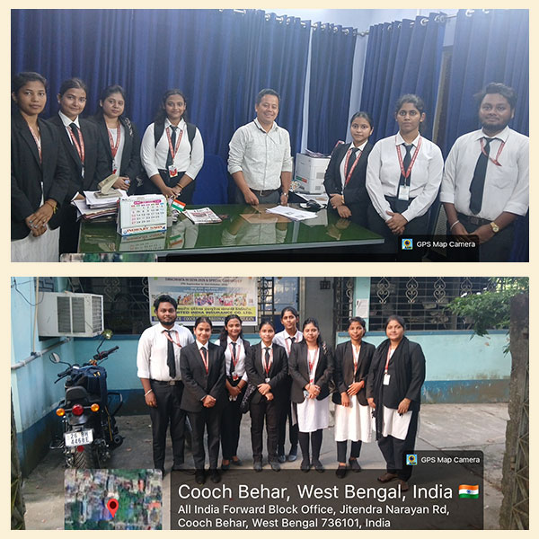 Field Visit to United India Insurance Company, Cooch Behar