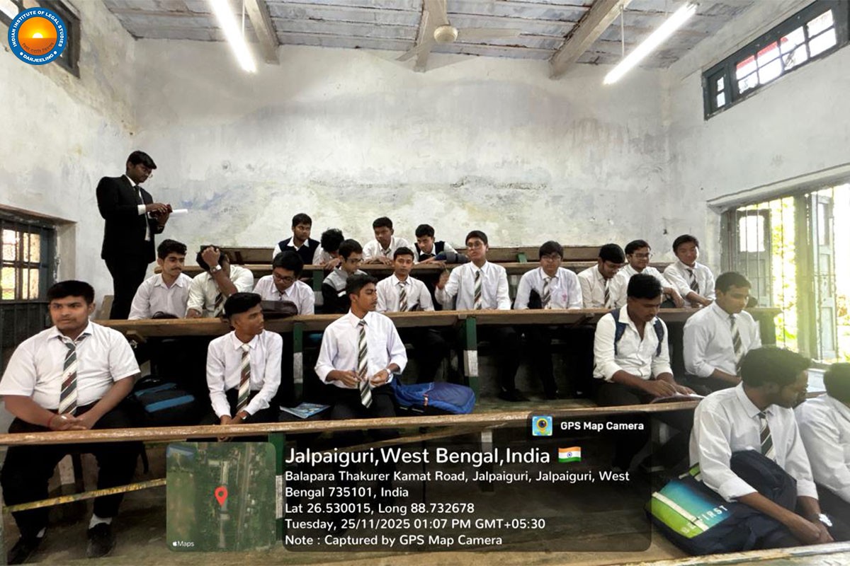 Legal Aid & Awareness Session at Jalpaiguri Zilla High School