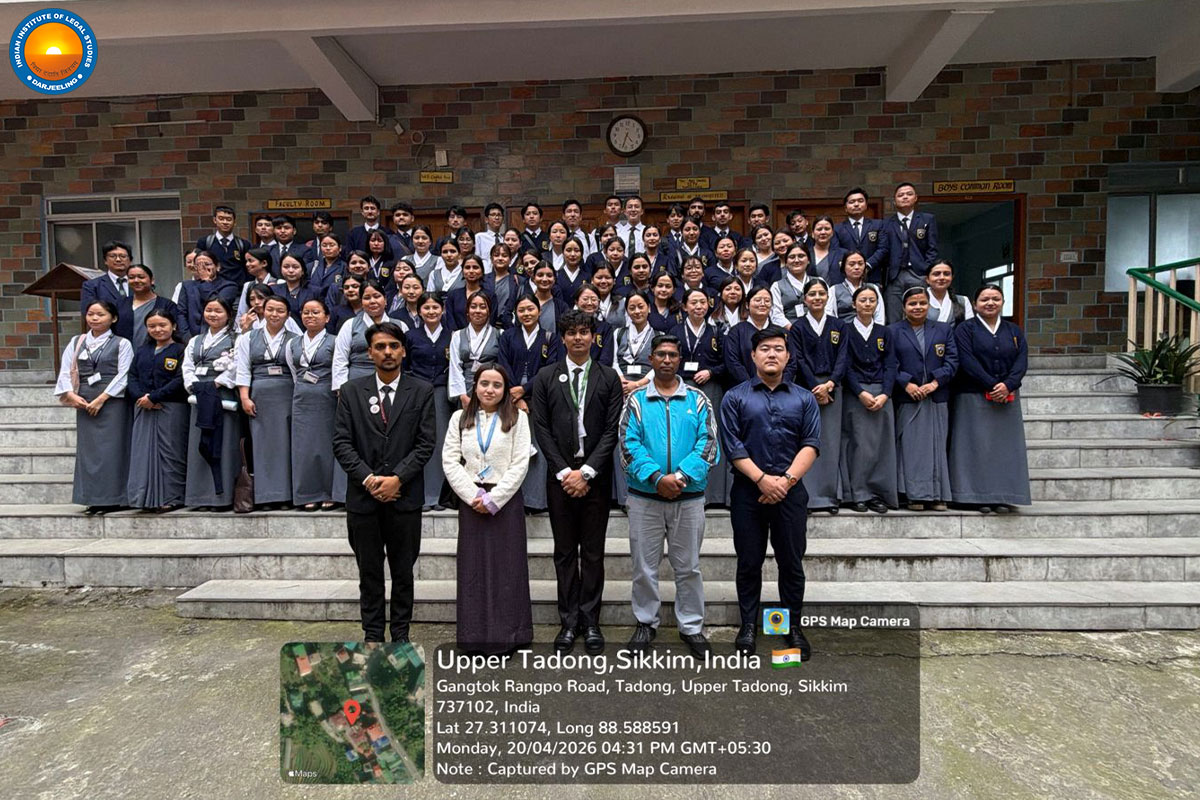 A Free Legal Aid and Awareness Program was conducted at Harka Maya college of education & Damber Singh college Gangtok, Sikkim