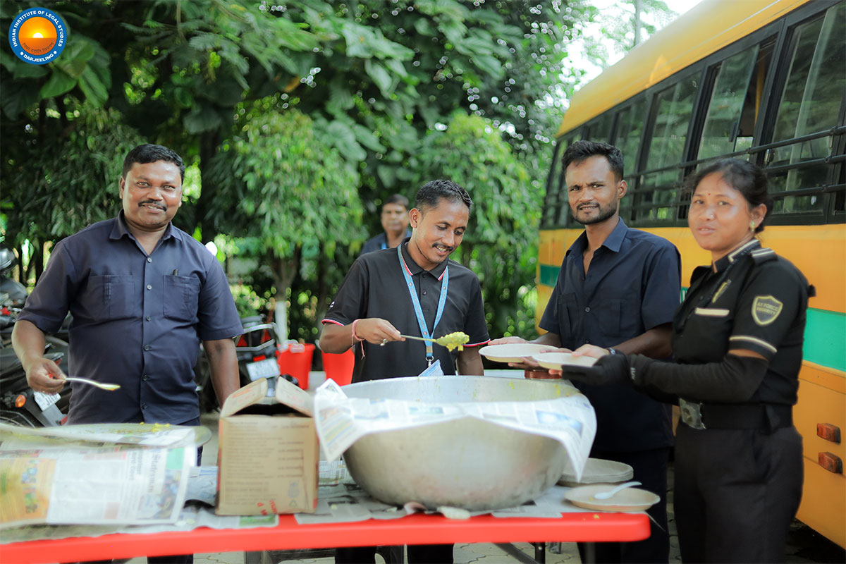 Celebrating Lord Vishwakarma Puja at the Indian Institute of Legal Studies with Gratitude and Blessings