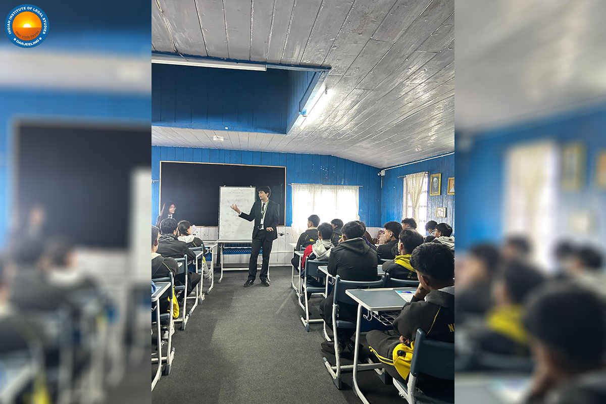 Free Legal Awareness Program at West Point School, Darjeeling by Indian Institute of Legal Studies