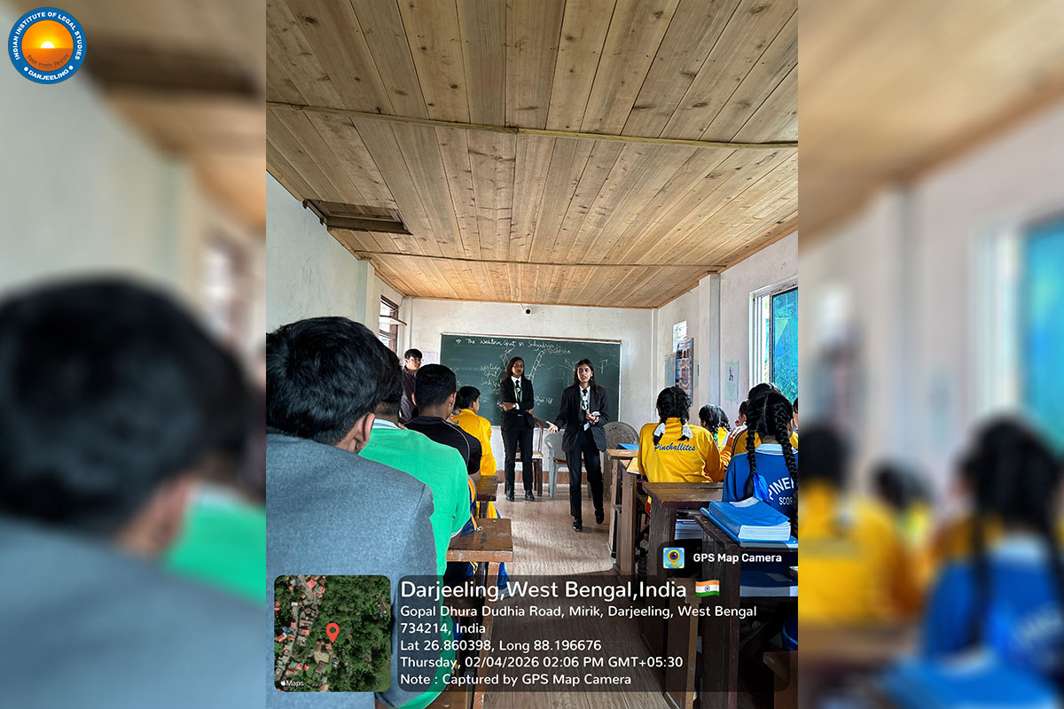 A Free Legal Aid and Awareness Program was conducted at Pinehall Academy School, Mirik