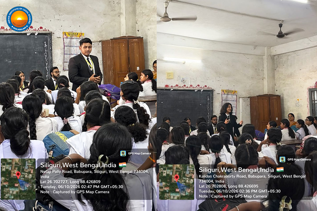 A Legal Awareness Programme was conducted at Jyotsnamoyee Girls' High School