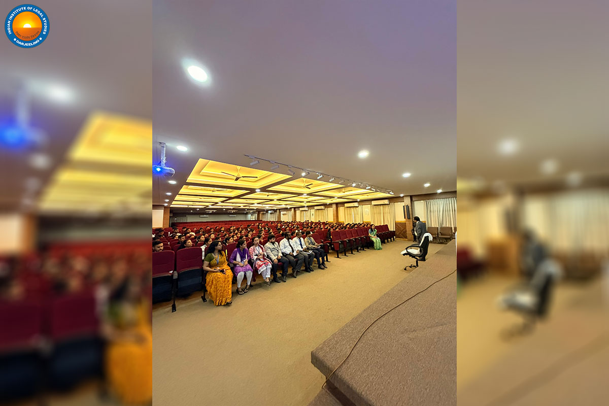 Special Lecture by Dr. Joyjit Choudhury on Legal Career Guidance at Indian Institute of Legal Studies