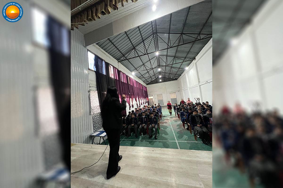 A Free Legal Aid and Awareness Program was conducted at Mountain Heritage School and West Point School in Darjeeling