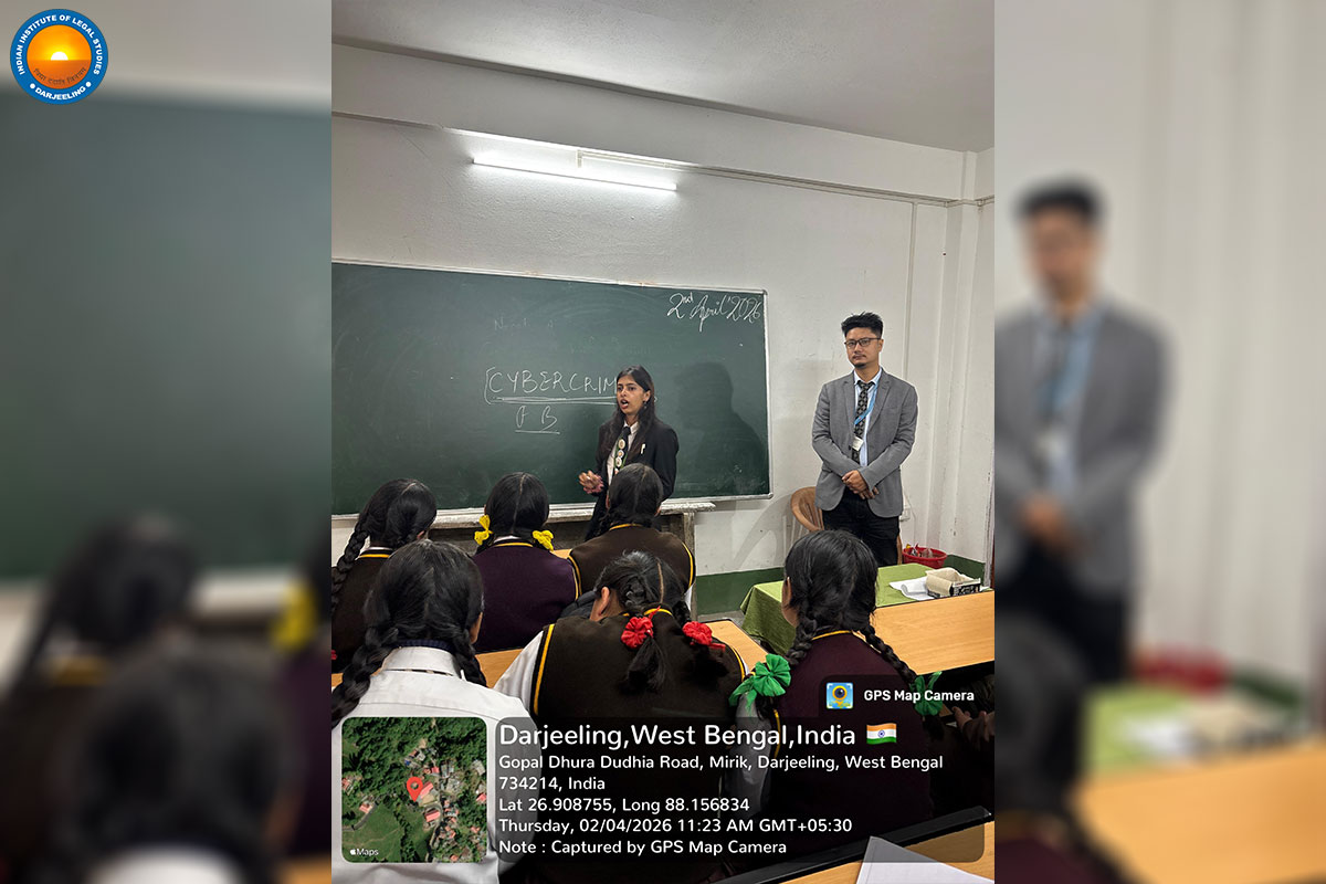 A Free Legal Aid and Awareness Program was conducted at Thurbo High School, Mirik