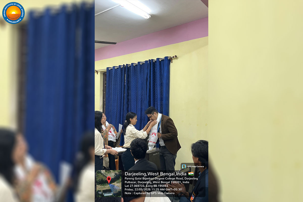 A Free Legal Aid and Awareness Program was conducted at Bijanbari Degree College, Bijanbari