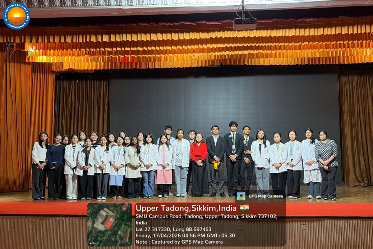 A Free Legal Aid and Awareness Program was conducted at Sikkim Manipal University Gangtok, Sikkim