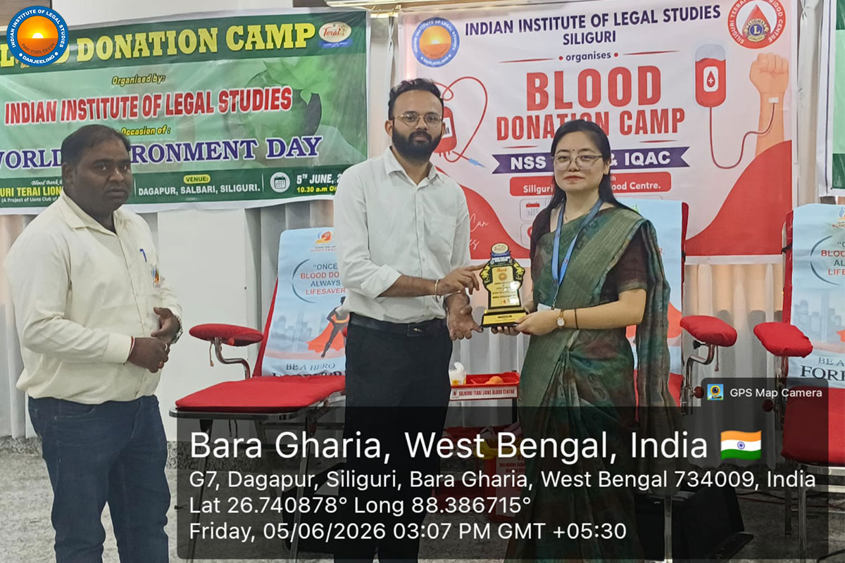 Blood Donation Camp on World Environment Day 2026