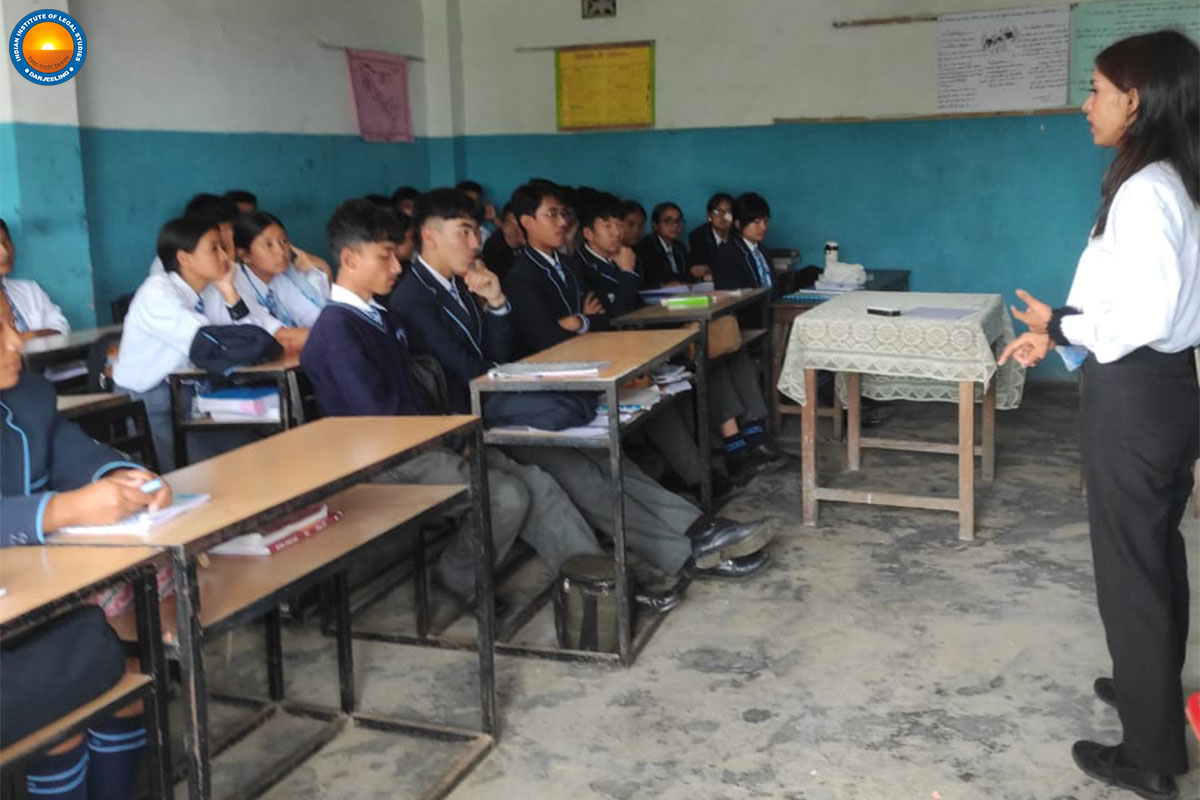 Free legal aid & awareness program at Lewis English School, Mirik