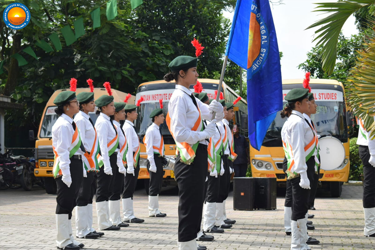Celebration of The 80th independence Day at indian institute of legal Studies, Siliguri