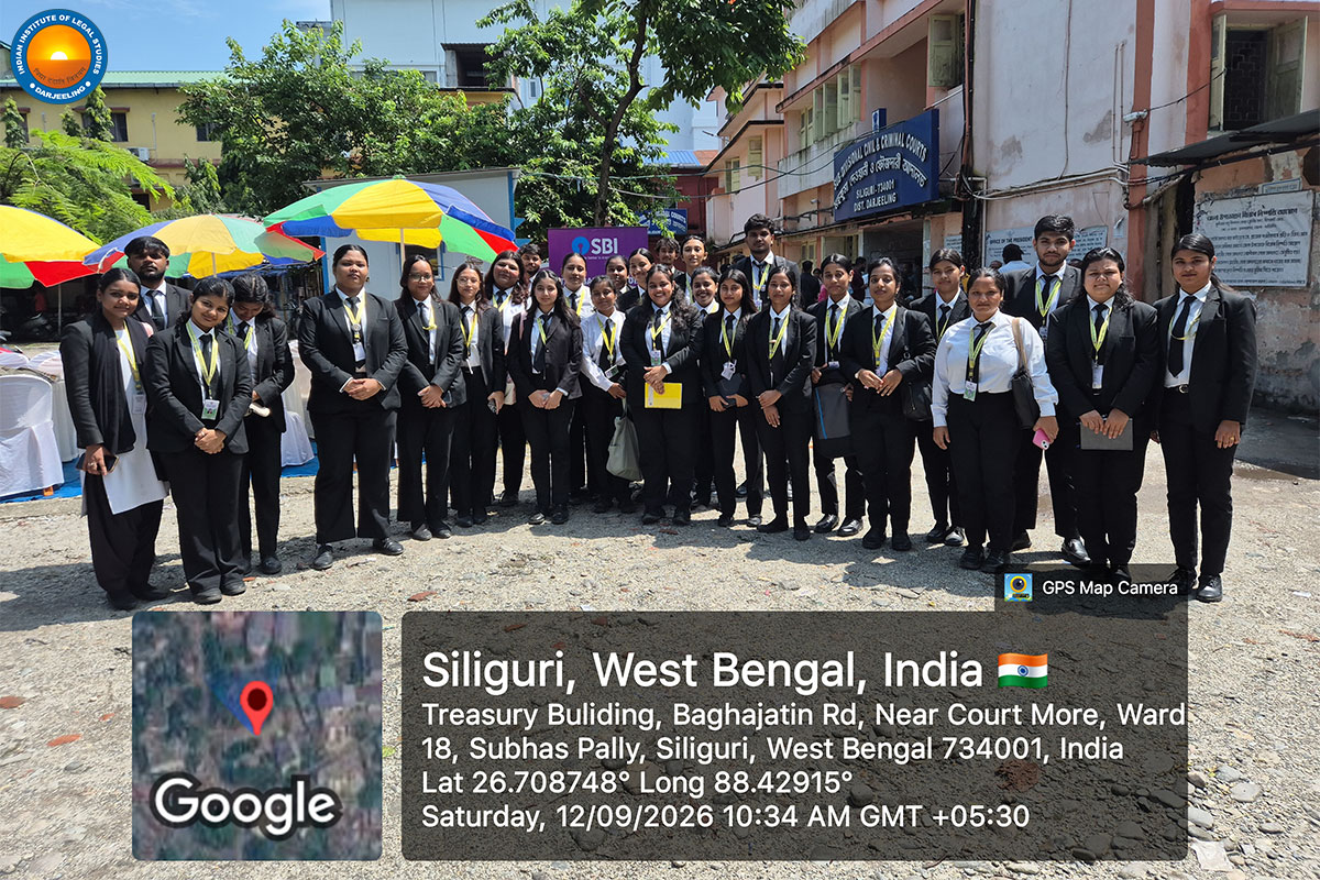 Semester VII Students Visit Siliguri Court for Lok Adalat Proceedings